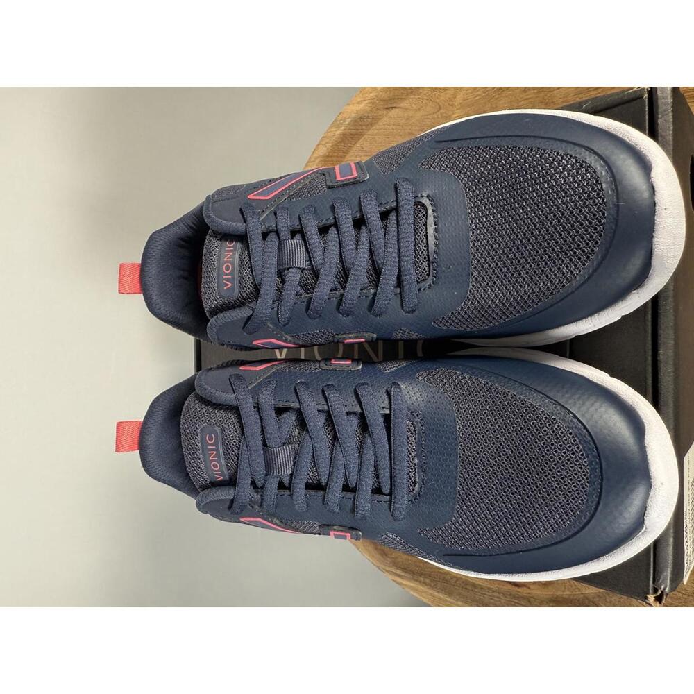 Vionic Miles II Shoes - Women's, Navy/Pink 5 W NWB - Picture 2 of 10